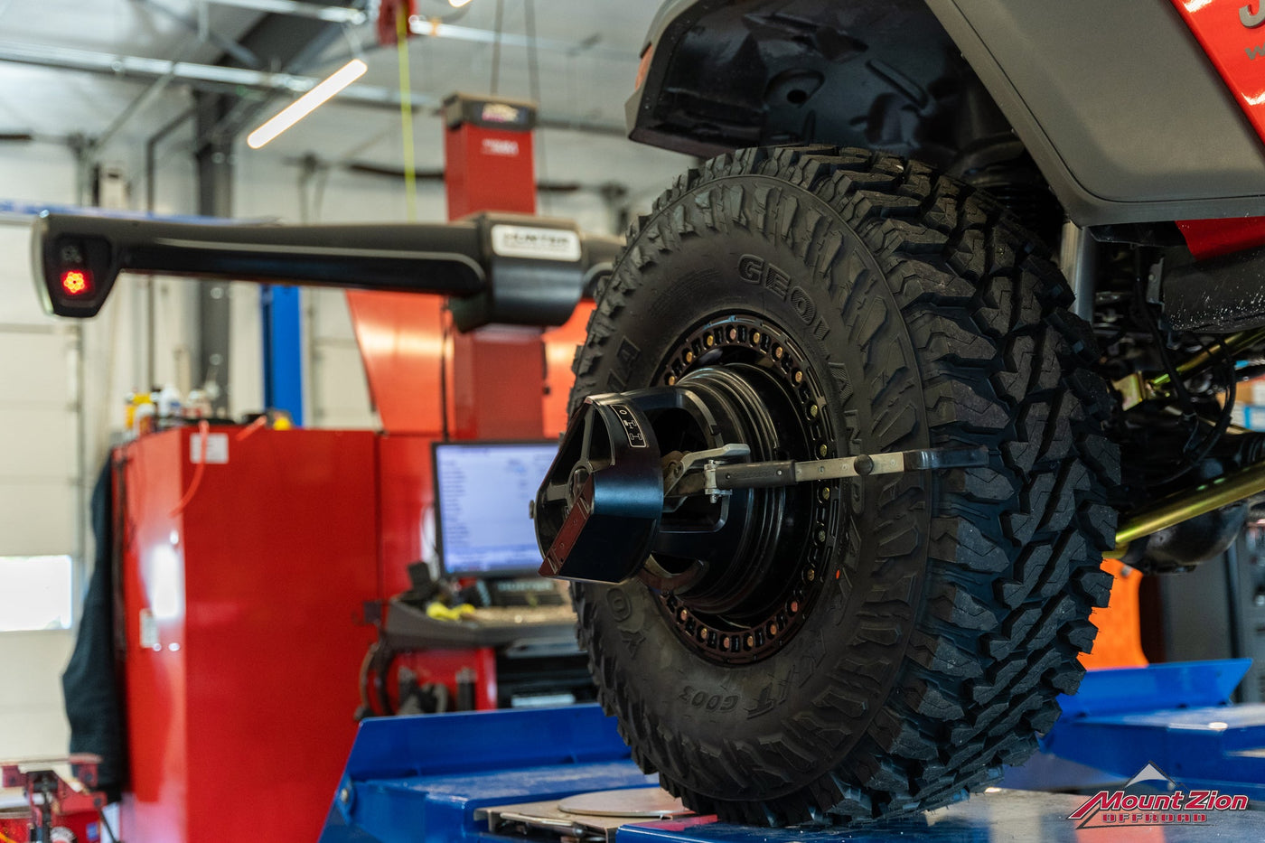 Truck Alignment After a Lift: What Actually Changes