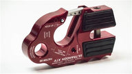 Factor 55 UltraHook XTV | UTV/ATV Winch Hook + Closed System Winching® | Red