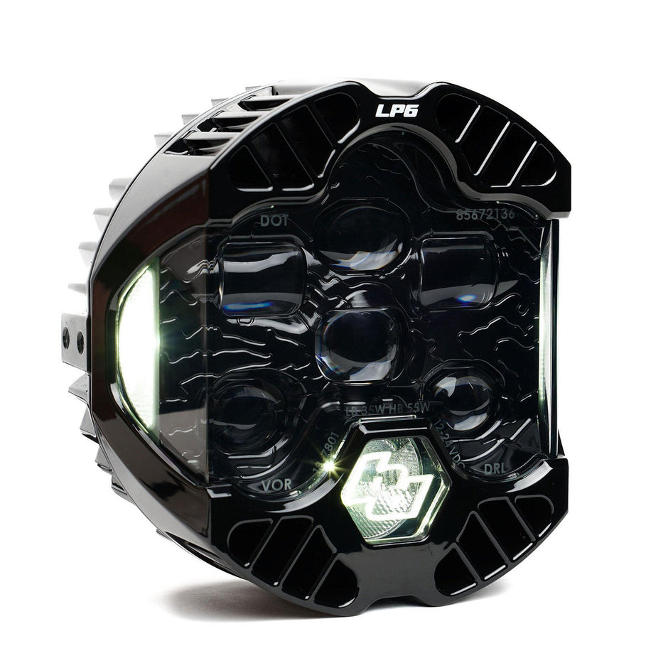 Baja Designs DOT LP6 LED Headlight Replacement | Amber DRL | Universal | Street-Legal