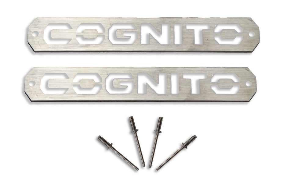 Cognito Stainless Steel Badge Logo Kit