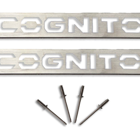 Cognito Stainless Steel Badge Logo Kit