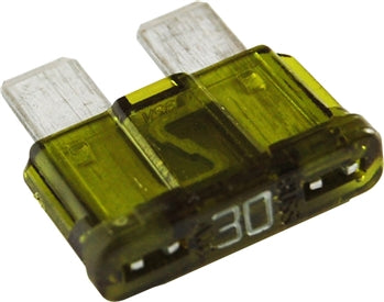 sPOD 204370 Replacement 30-Amp ATC Fuse — Green | High-Draw Accessory Circuit Protection | Sold Individually | Verify Amperage Before Ordering