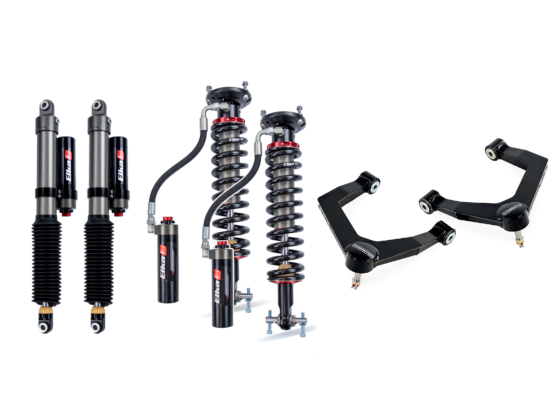 Cognito 1" SM Series Leveling Kit with Elka 2.5 Shocks | 2019-2025 AT4/AT4X/Trail Boss/ZR2