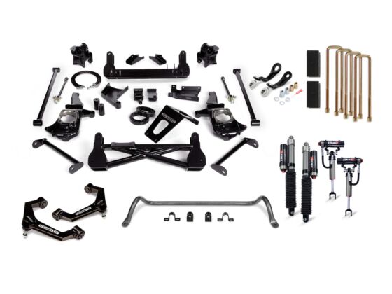 Cognito 7-Inch Premier Lift Kit with Elka 2.5 Shocks | 2011-2019 Silverado/Sierra 2500HD/3500HD