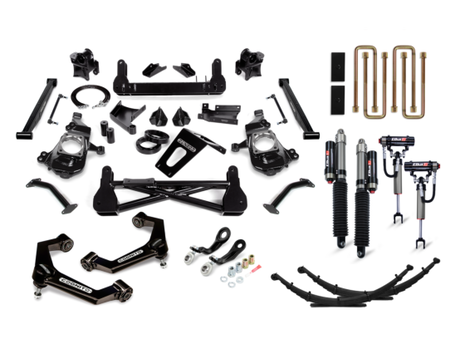 Cognito 7" Elite Lift Kit with Elka 2.5 DSC Reservoir Shocks | 2020-2025 Silverado/Sierra 2500HD/3500HD
