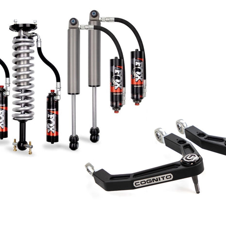 3-Inch Elite Billet Uca Leveling Kit with Fox 2.5 Elite Performance Series Shocks for 19-25 Silverado/Sierra 1500 2WD/4WD Cognito