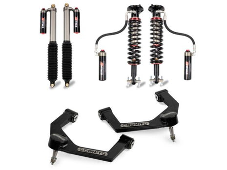 2.5-Inch Elite Leveling Kit with Elka 2.5 Reservoir shocks for 2021-2023 Ford F-150 4WD Cognito