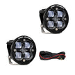 Baja Designs Squadron-R SAE LED Auxiliary Light Pod Pair | Clear Lens | Street-Legal