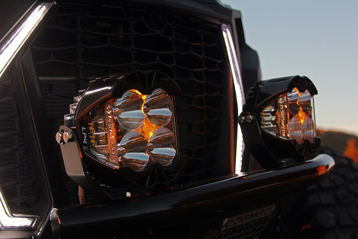 Baja Designs LP4 Pro LED Light Pods | Clear Lens | Driving/Combo Pattern | Pair
