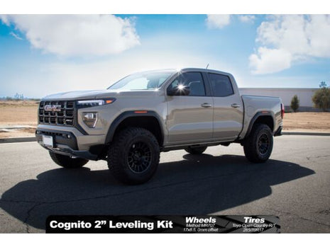 Cognito 2-Inch Standard Leveling Kit For 23-25 Canyon AT4 And Colorado Trail Boss, 1-Inch For Canyon AT4X And Colorado ZR2