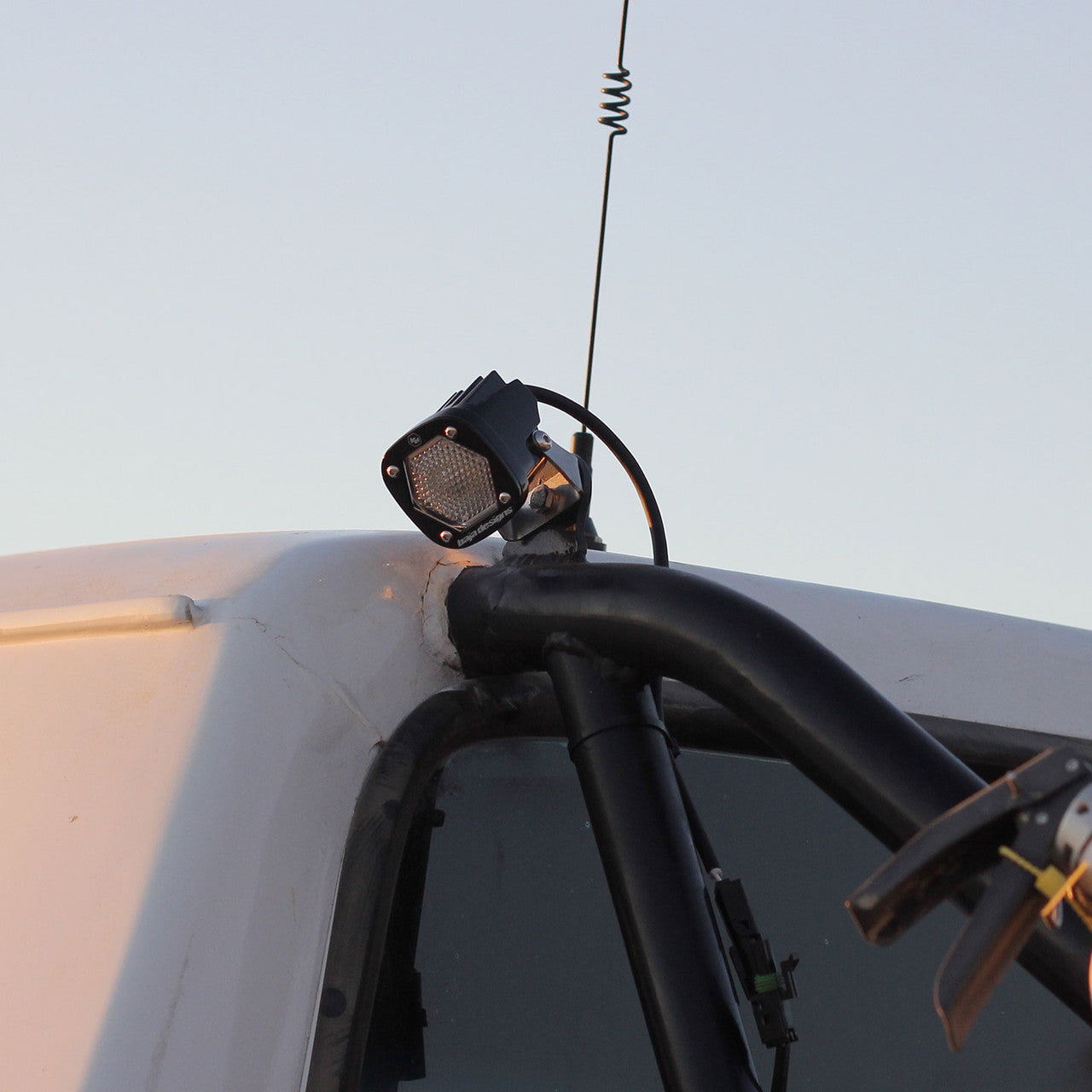 Baja Designs S1 LED Light Pair | Amber Lens | Wide Cornering | Mounting Bracket Included