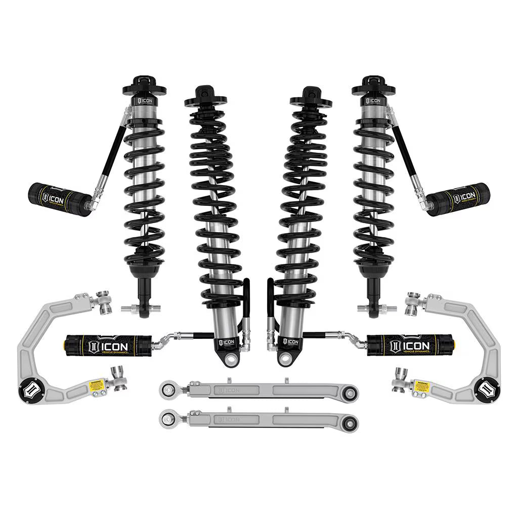 ICON Stage 5 Suspension System Billet | 2021–2024 Ford Bronco Sasquatch | 2–3