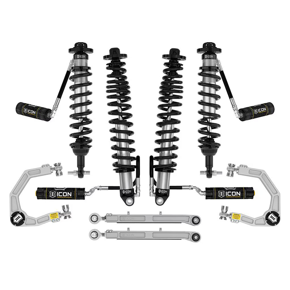 ICON Stage 5 Suspension System Billet | 2021–2024 Ford Bronco Sasquatch | 2–3" Lift