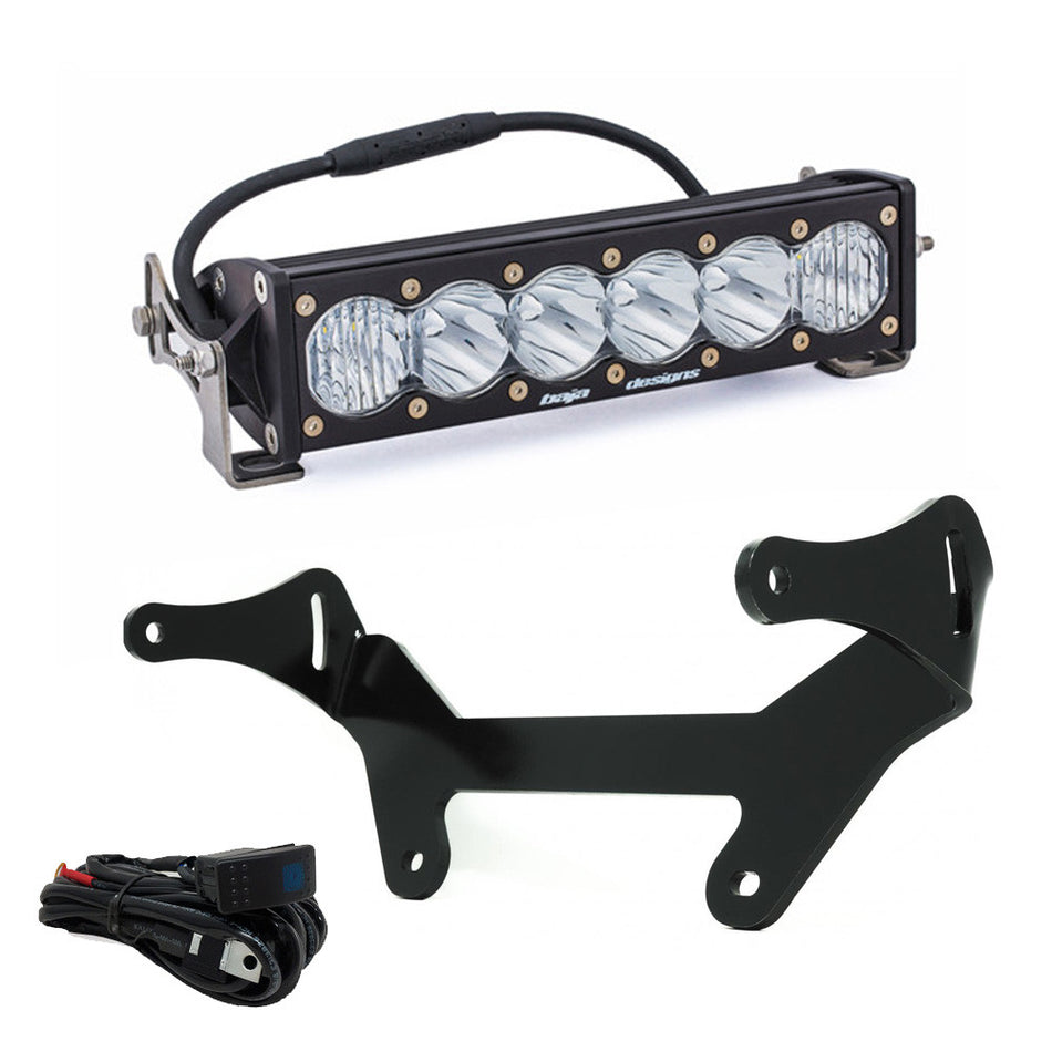 Baja Designs Can-Am Maverick X3 OnX6+ 10" Shock Mount Light Bar Kit | Driving/Combo | SKU 447089