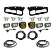 Baja Designs Amber SAE Fog Pocket Kit | 2021-2026 Ford Bronco | Upfitter Switch Required