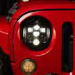 Baja Designs DOT LP6 Headlight Kit | Amber DRL | Jeep JK Wrangler 2007-2018