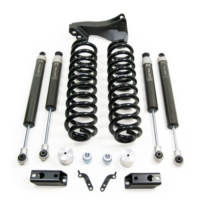 ReadyLIFT 2.5" Coil Spring Leveling Kit with Falcon 1.1 Monotube Shocks | 2020–2026 Ford F-250/F-350/F-450 Super Duty 4WD Diesel