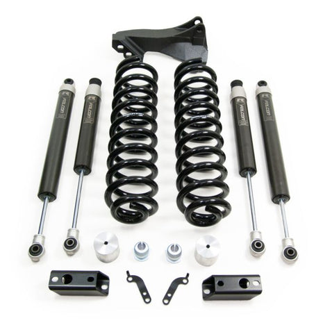ReadyLIFT 2.5" Coil Spring Leveling Kit with Falcon 1.1 Monotube Shocks | 2020–2026 Ford F-250/F-350/F-450 Super Duty 4WD Diesel