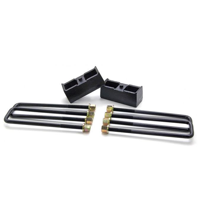 ReadyLIFT 2.25" Cast Iron Rear Block Kit | 1999–2024 Chevy Silverado & GMC Sierra 1500