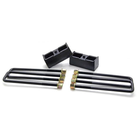 ReadyLIFT 2.25" Cast Iron Rear Block Kit | 1999–2024 Chevy Silverado & GMC Sierra 1500
