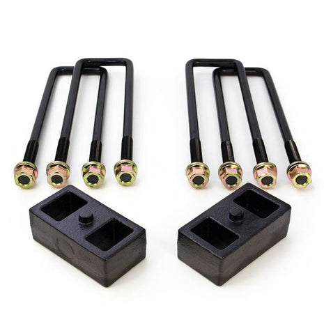 ReadyLIFT 2.0" Cast Iron Rear Block Kit | 2011–2024 GM 2500/3500 HD Trailer Package & Dually