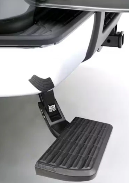 AMP Research BedStep | 300 lb Tailgate Bed Step | 2020-2026 Silverado/Sierra 2500/3500 HD
