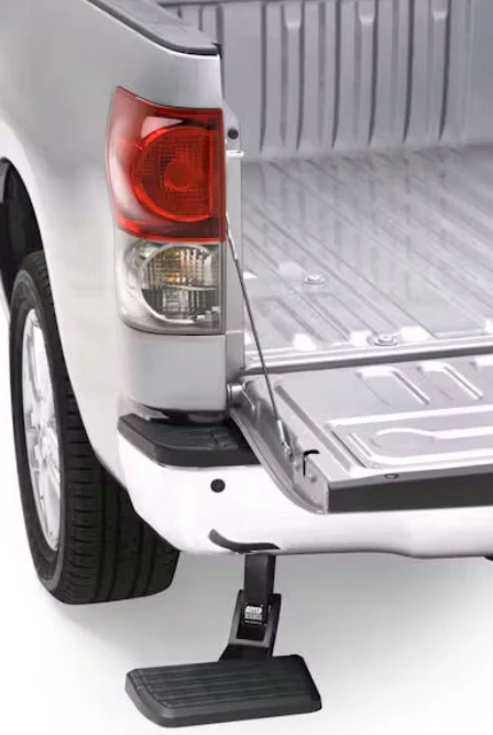AMP Research BedStep | Frame-Mounted | Foot-Activated | 2022-2025 Toyota Tundra 3rd Gen XK70 | Gas Models | SKU 75329-01A