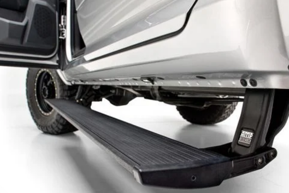 AMP Research PowerStep™ | Automatic Electric Running Boards | 2020–2022 Ford Super Duty P558 | SKU: 76236-01A