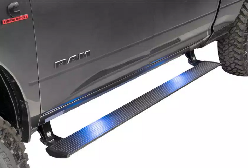 AMP Research PowerStep | Plug-N-Play | 2019-2022 Ram 2500/3500 Gas | SKU 76243-01A
