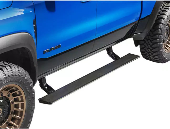 AMP Research PowerStep Xtreme | Dual-Motor Electric Running Boards | 2018-2024 Ram 1500/2500/3500 | SKU 78239-01A
