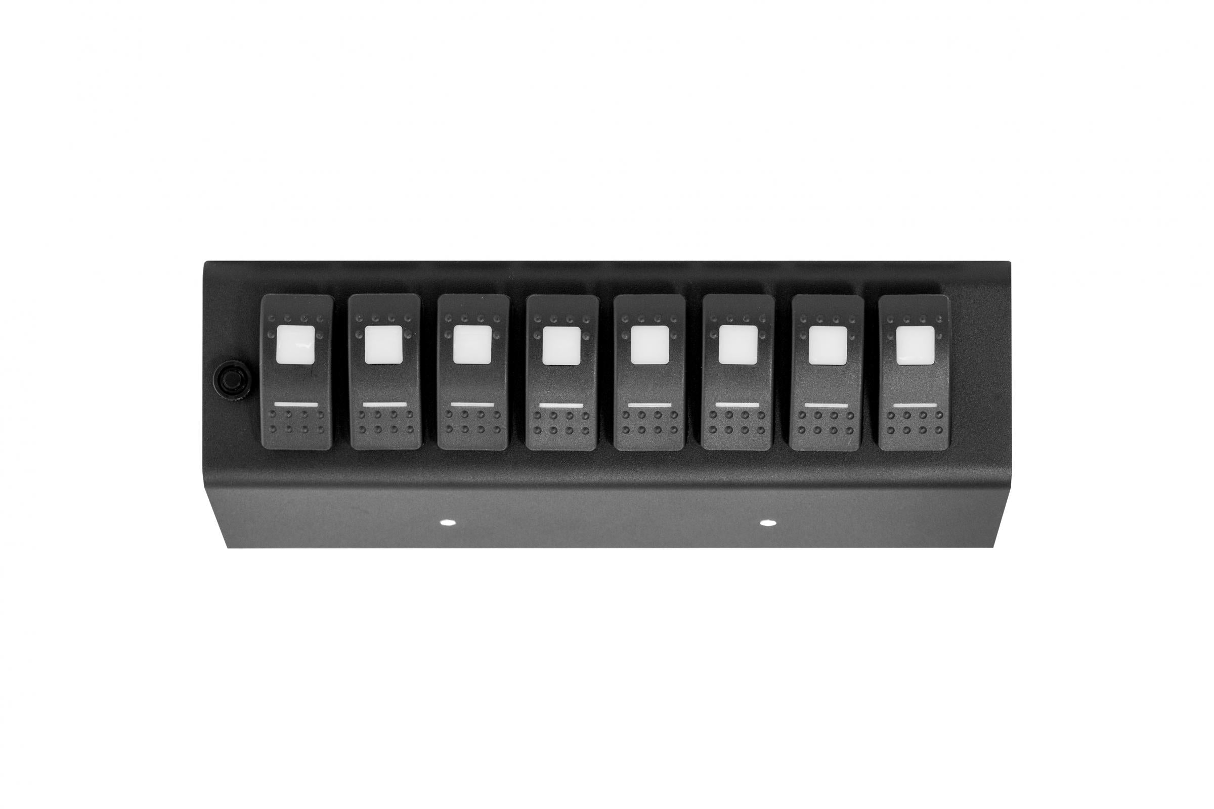 sPOD Amber LED 8‑Switch Panel for SourceSE — 2007–2008 Wrangler JK