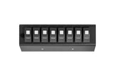 sPOD Amber LED 8‑Switch Panel for SourceSE — 2007–2008 Wrangler JK