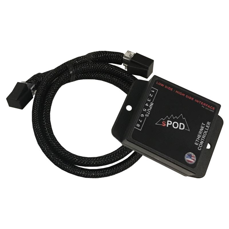 sPOD 860015 Low Side High Side Interface Module — External Switch Integration | Low-Side & High-Side Signal Inputs | sPOD 8-Circuit SE Source System | Alpine KAC-001 Compatible