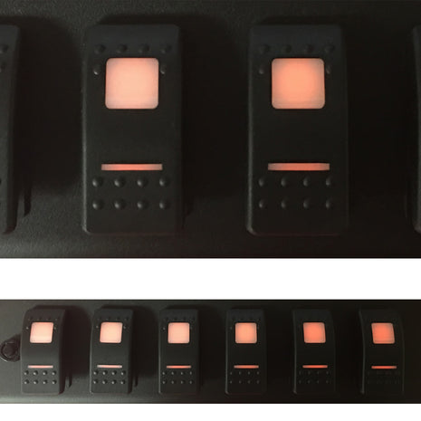 sPOD Universal Momentary Switch | Amber | Press-and-Hold Activation | sPOD Compatible | 860300-GNJV