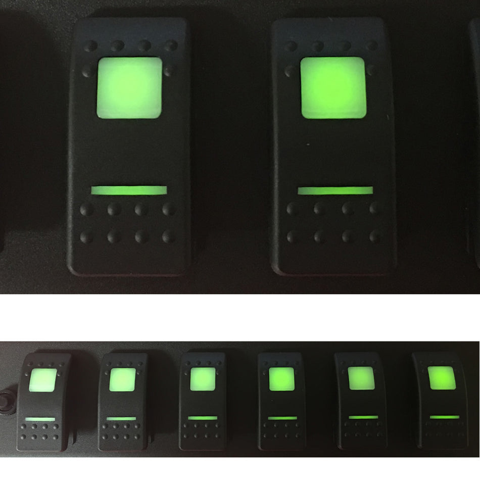 sPOD 860315 Universal Green Momentary Switch — Press-and-Hold Activation | Active Only While Held | sPOD Compatible | Not a Latching Switch | Amber — 860300 | Blue — 860305