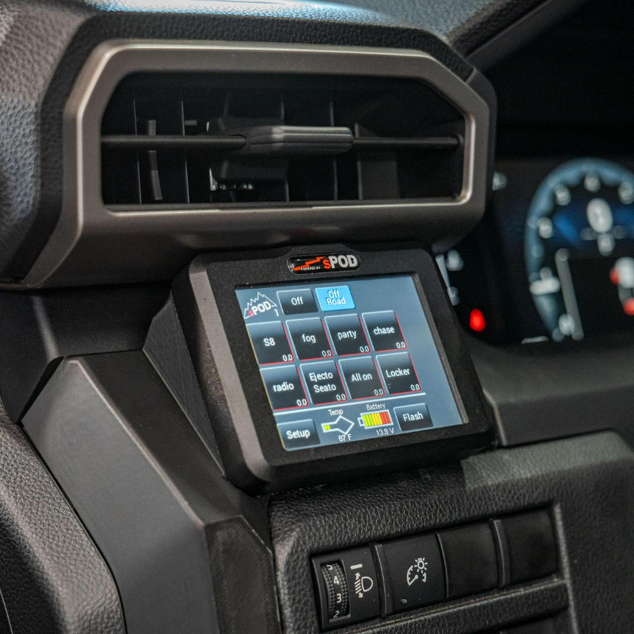 sPOD BantamX Touchscreen Kit | In-Cab Touchscreen | 2025-2026 Toyota 4Runner (6th Gen) | 87-0042