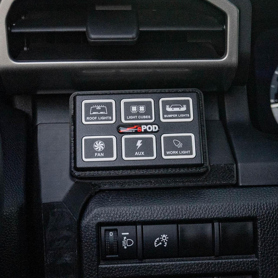 sPOD Mini6 SourceLT Kit | 6-Circuit Power Management | 2025-2026 Toyota 4Runner (6th Gen) | 87-0043