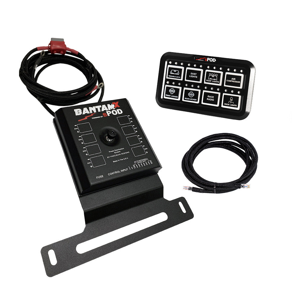 sPOD BantamX HD Kit for 2018–2024 Jeep Wrangler JL & 2020–2024 Gladiator JT