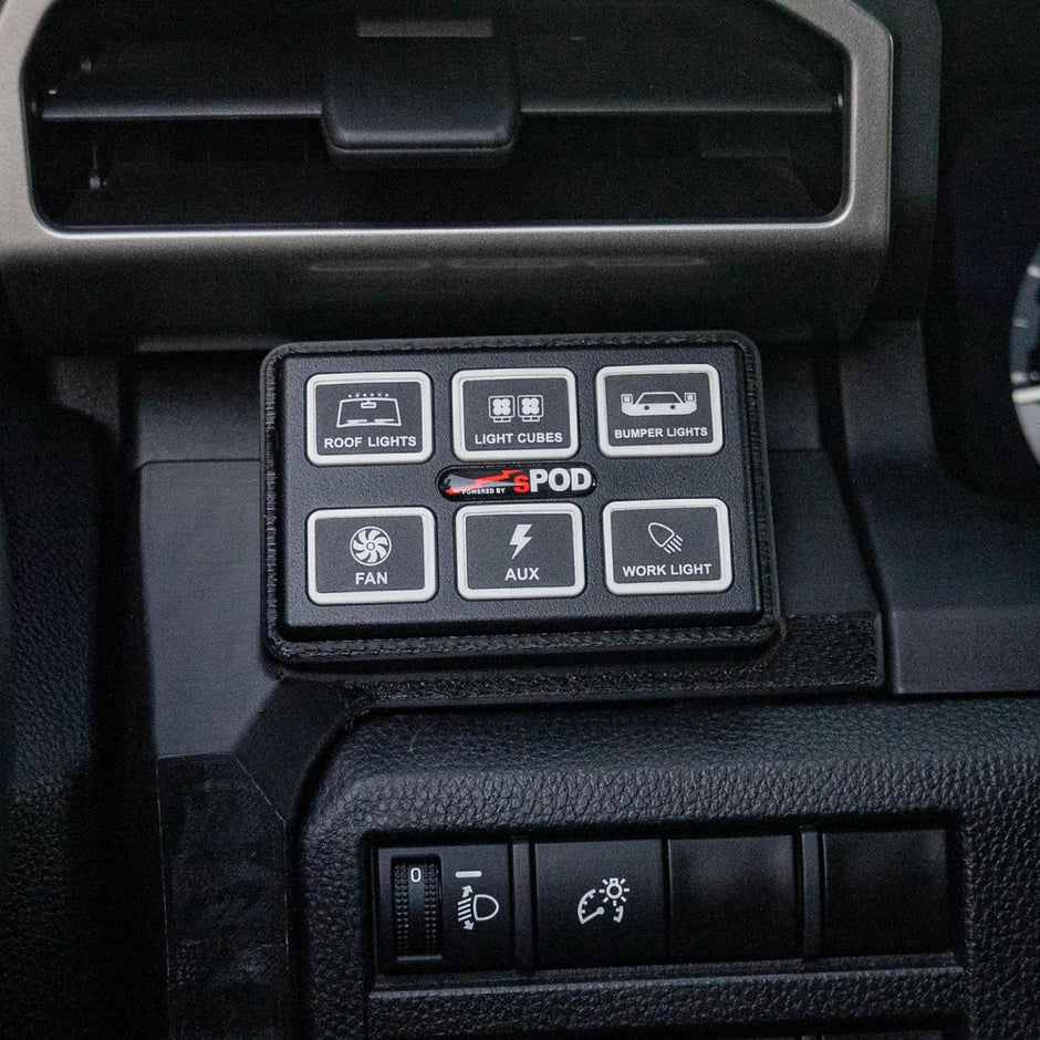 sPOD Mini6 SourceLT Kit | 6-Circuit Power Management | 2024-2026 Toyota Tacoma (4th Gen) | 870038