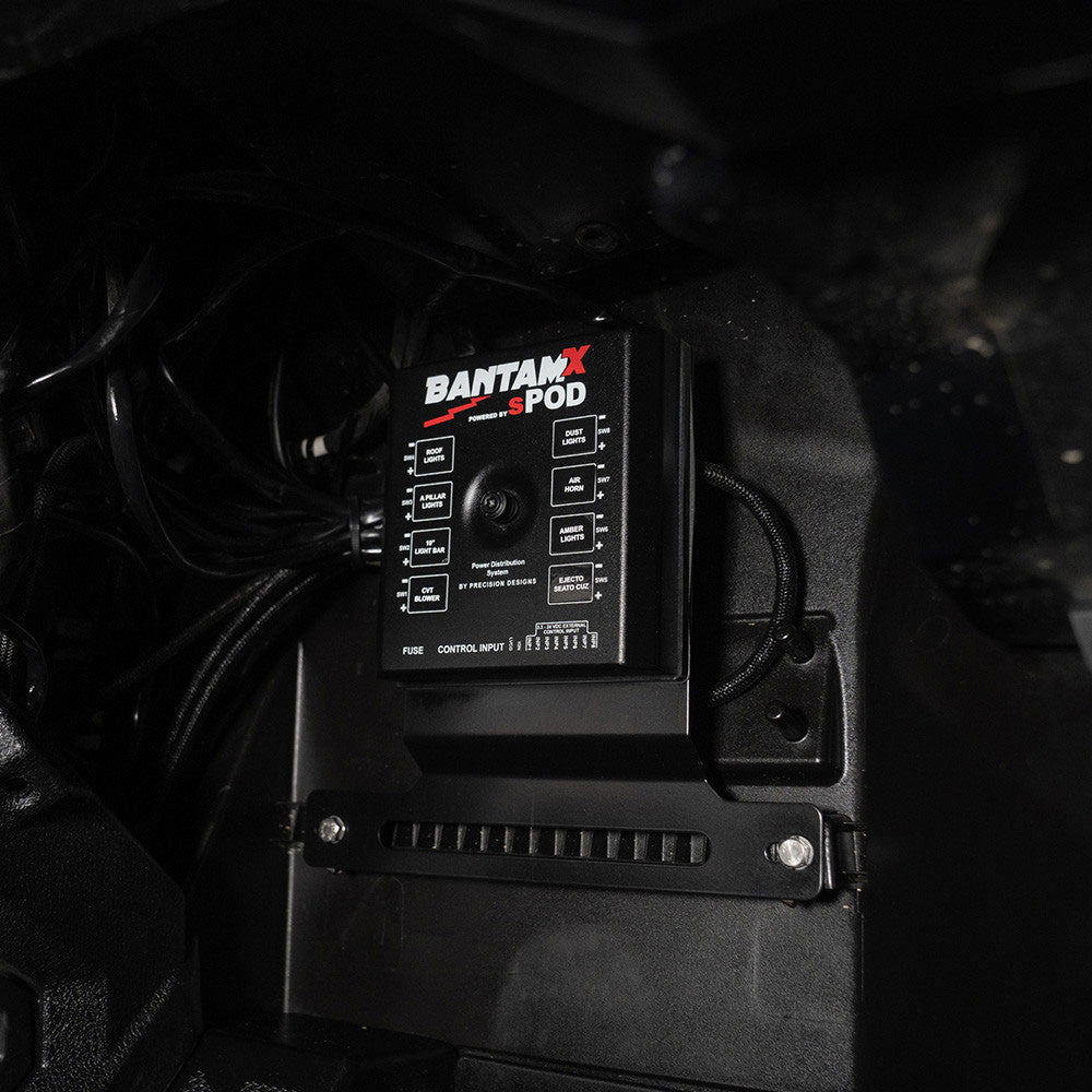 sPOD HD BantamX Kit | Polaris RZR Pro R | Roof Bar Panel / Footwell Module | 2022-2025 | 870092