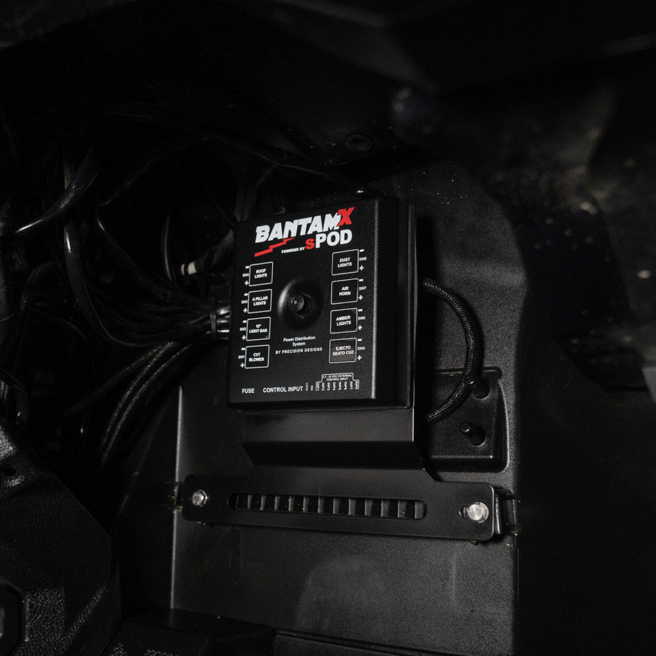 sPOD HD BantamX Kit | Polaris RZR Pro R | Roof Bar Panel / Footwell Module | 2022-2025 | 870092