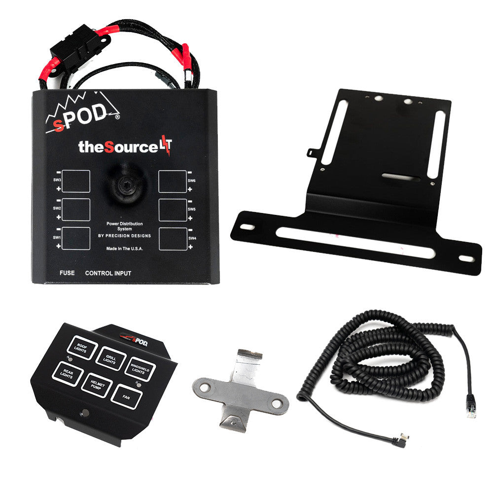 sPOD Mini6 Steering Wheel Kit – 2022‑2024 Polaris RZR Pro R & Turbo R / 2020‑2024 RZR Pro XP
