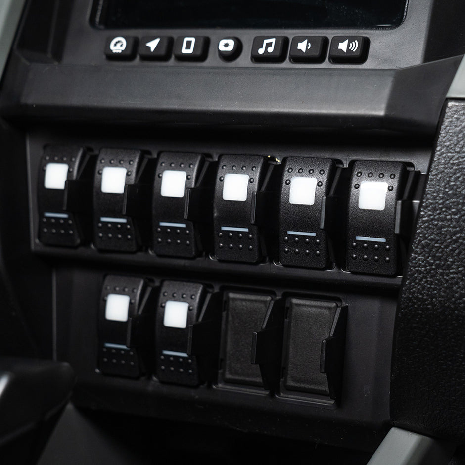 sPOD BantamX Switch Panel Kit | Blue | 8-Circuit | Polaris RZR Pro R | 2022-2025 | 870095