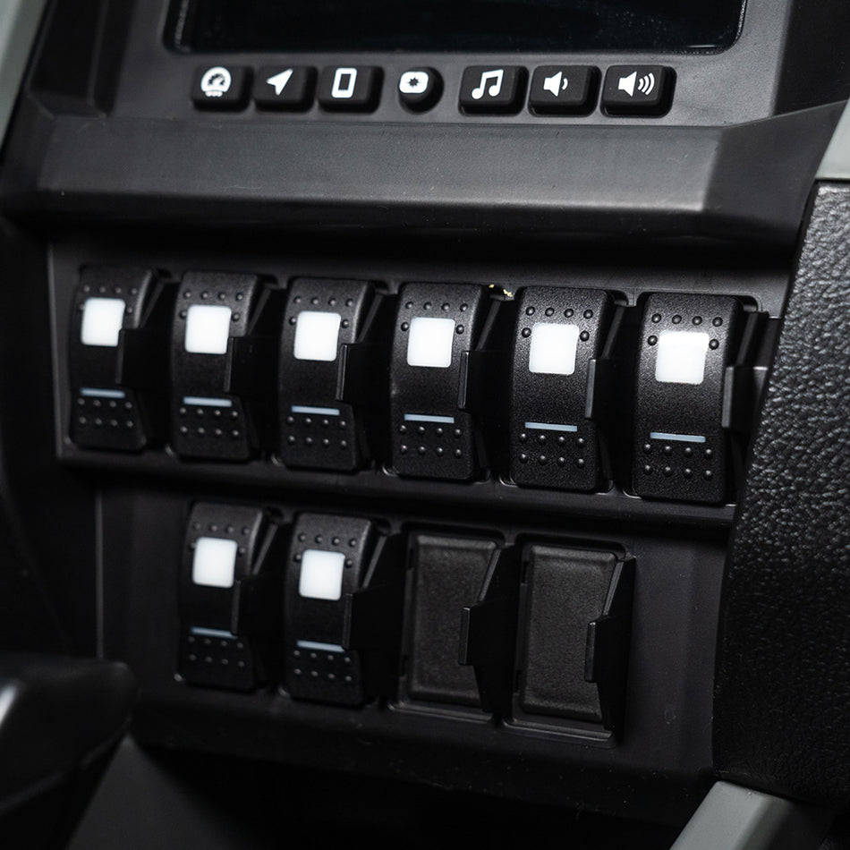 sPOD BantamX Switch Panel Kit | Blue | 8-Circuit | Polaris RZR Pro R | 2022-2025