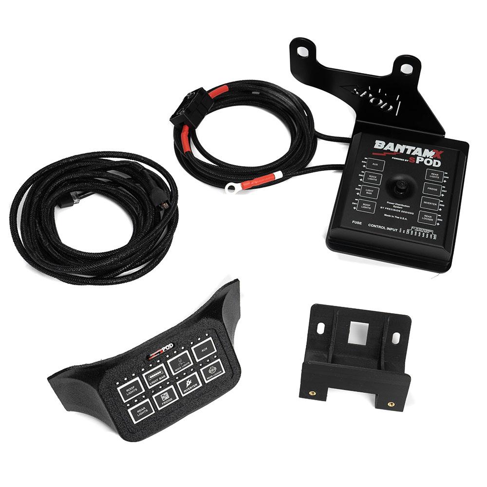 sPOD HD BantamX Kit | 8-Circuit Power Management | 2019-2023 Mercedes-Benz Sprinter 1500 2500 3500 | 870110