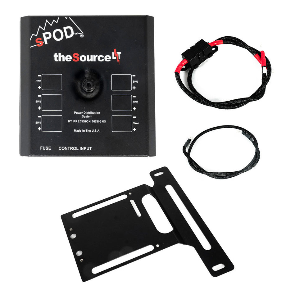 sPOD SourceLT Wireless | App-Controlled 6-Circuit Power | Jeep Wrangler JL / Gladiator JT | SKU 870119