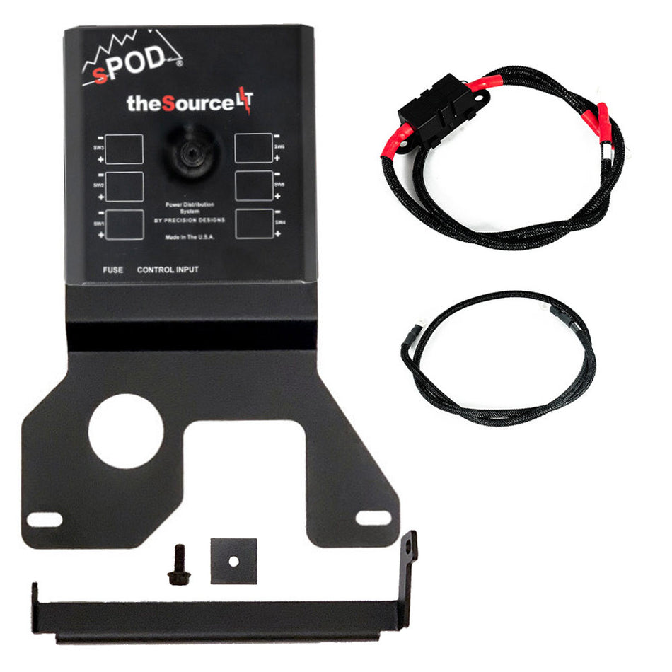 sPOD SourceLT Wireless | App-Controlled 6-Circuit Power | Jeep Wrangler JL / Gladiator JT 392 V8 | SKU 870123