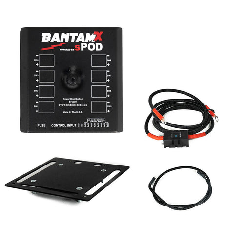 sPOD BantamX Wireless Switch Controller | 8-Circuit | App-Based Control | 2003-2006 Jeep Wrangler TJ and LJ | 870124-GNJV