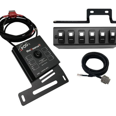 sPOD Amber LED SourceLT Kit | 6-Circuit Solid-State | 2009-2018 Jeep Wrangler JK | 873105