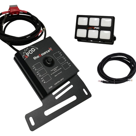 sPOD Mini6 SourceLT Kit | 6-Circuit Solid-State | Programmable Circuits | 2007-2018 Jeep Wrangler JK | 873175-GNJV